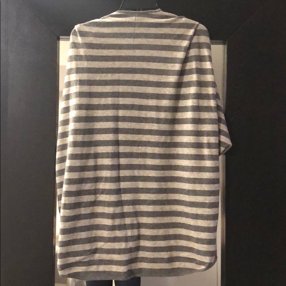 Robbi & Nikki Striped Wool Dolman Sleeve Sweater - Picture 2 of 6